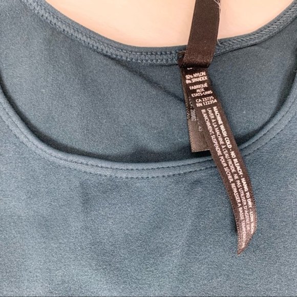 Aritzia Babaton Bowie Seamless Tank Top Dark Green Size Small - Picture 8 of 10